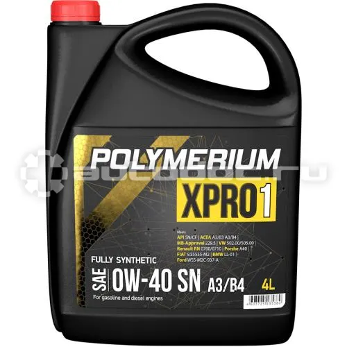 POLYMERIUM XPRO1 0W-40 SN