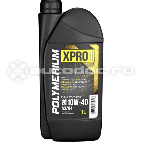 POLYMERIUM XPRO1 10W-40 SN