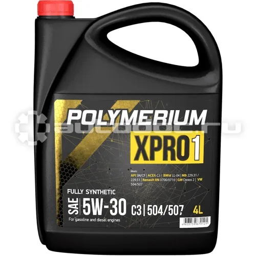 POLYMERIUM XPRO1 5W-30 C2 C3 504 | 507