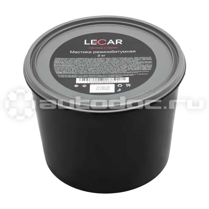 LECAR Мастика резино-битумная