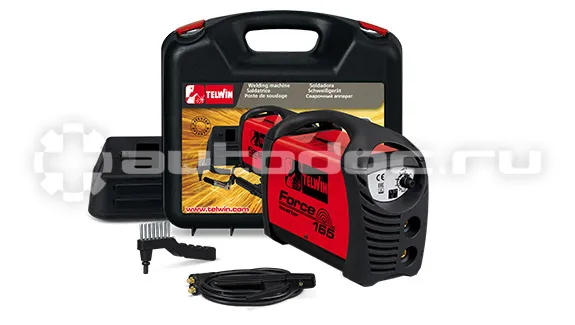 TELWIN Аппарат сварочный FORCE 165 ACX PLASTIC CARRY CASE