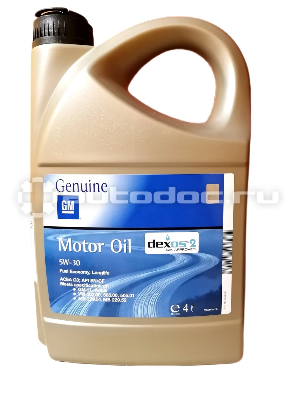 GENERAL MOTORS 93165556 - Масло