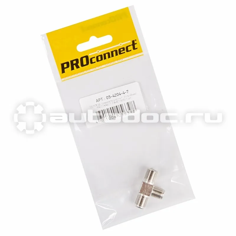 PROCONNECT 05-4204-4-7 Переходник антенный, (3-гнезда F), тройник
