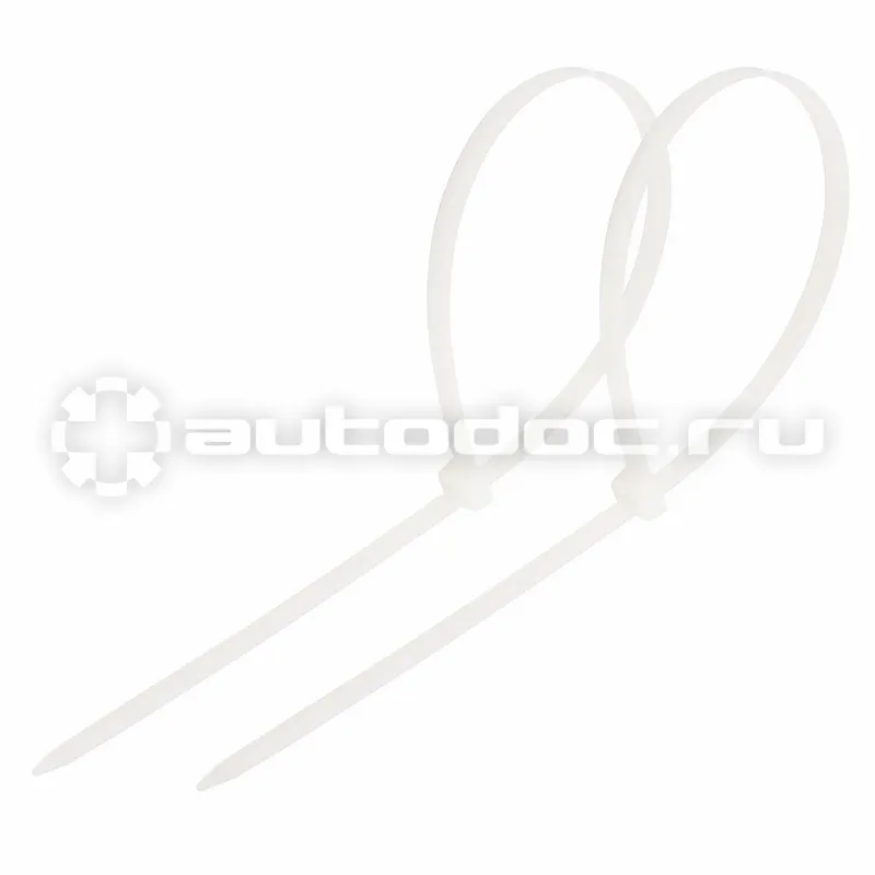 REXANT Хомут-стяжка нeйлонoвая 250x3,6 мм, белая, упаковка 25 шт.