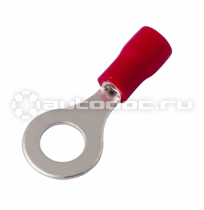 REXANT Наконечник кольцевой изолированный o 6.5 мм 0.5-1.5 мм (НКи 1.5-6 | НКи 1,25-6) красный