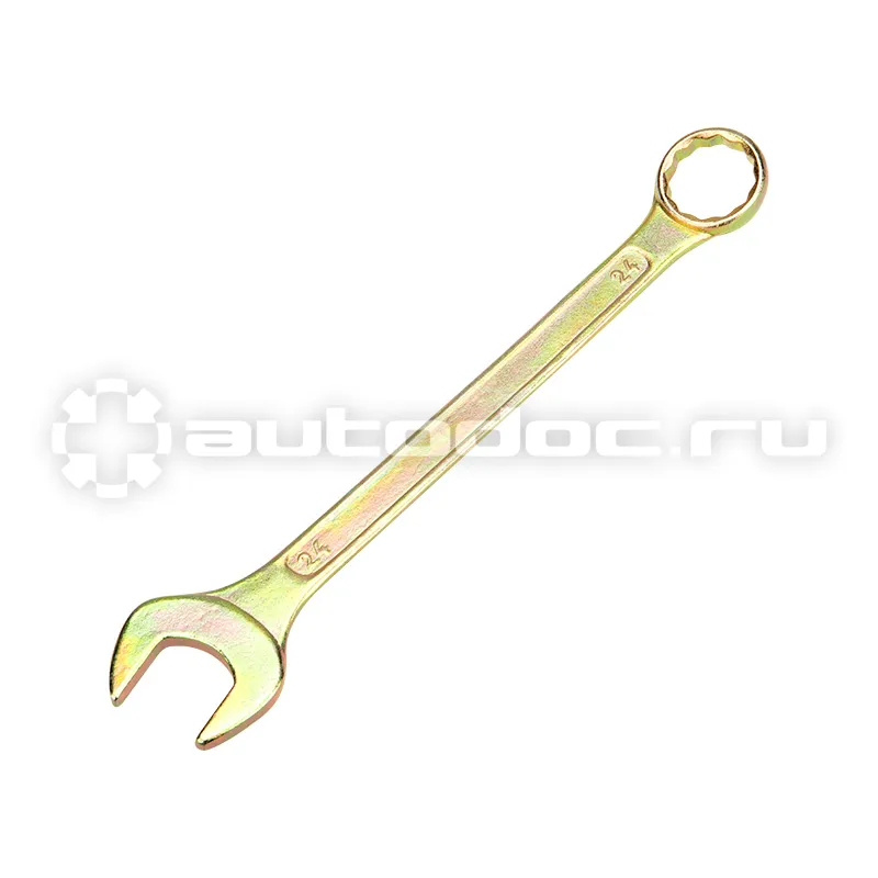 REXANT Ключ комбинированный 24 мм, желтый цинк