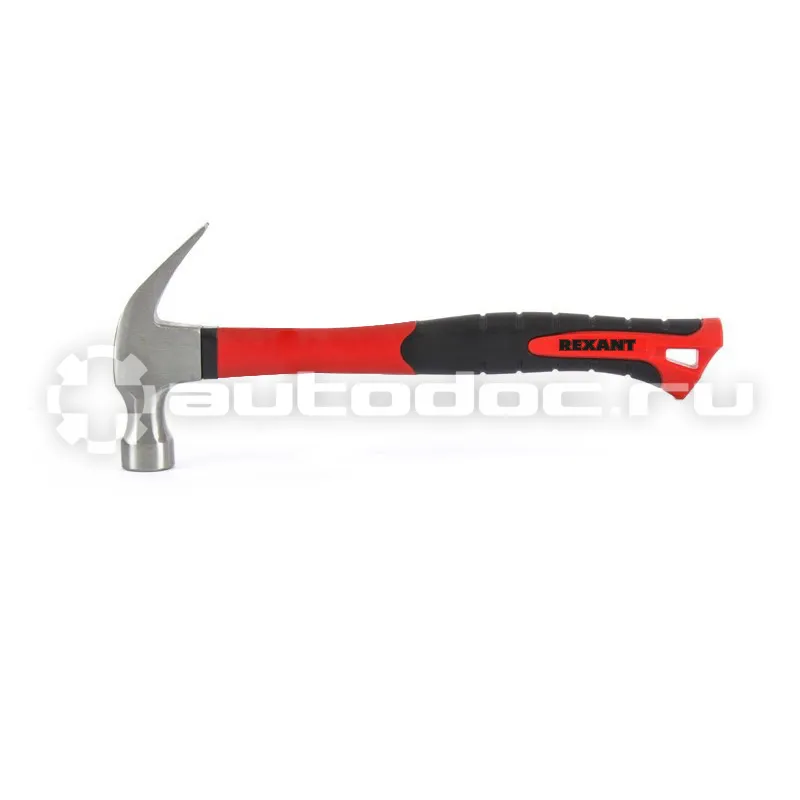 REXANT 12-8121 Молоток-гвоздодер 450 г фибергласовая рукоятка