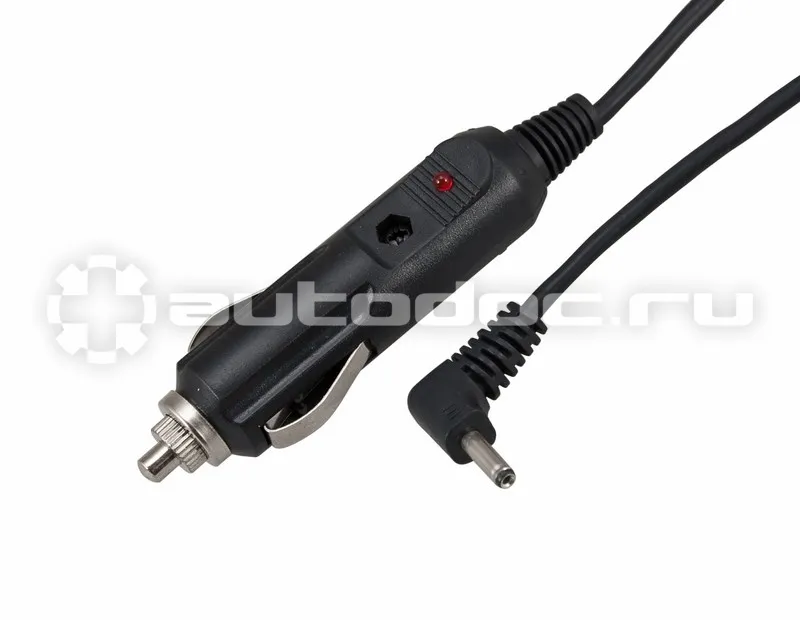 REXANT Автозарядка с индикатором (разъем 1.4х3.4) (АЗУ) шнур прямой 1.5 м