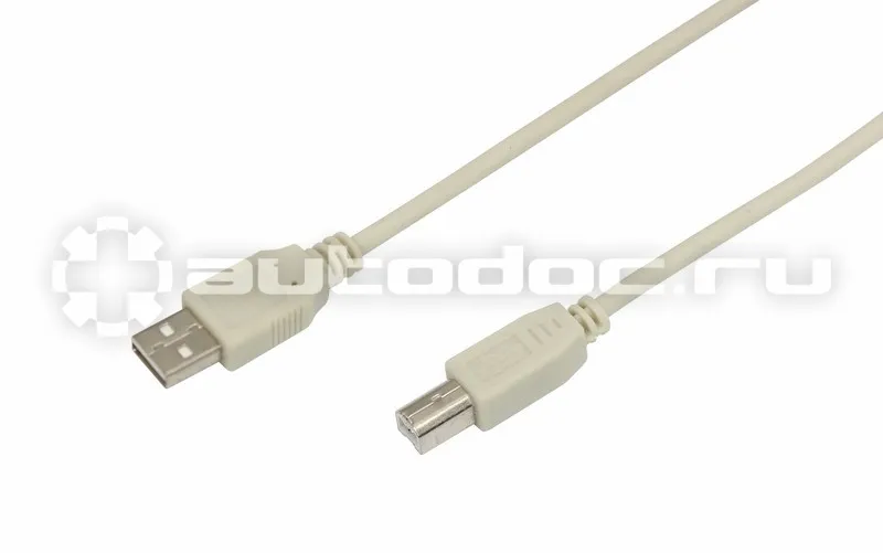 REXANT Кабель USB (шт. USB B - шт. USB A) 3 метра, серый