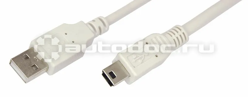 REXANT Кабель USB (шт.mini USB- шт.USB A) 3 метра, серый