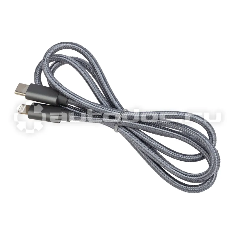 REXANT Кабель Type-C - Lightning PD | 1m | nylon | gray