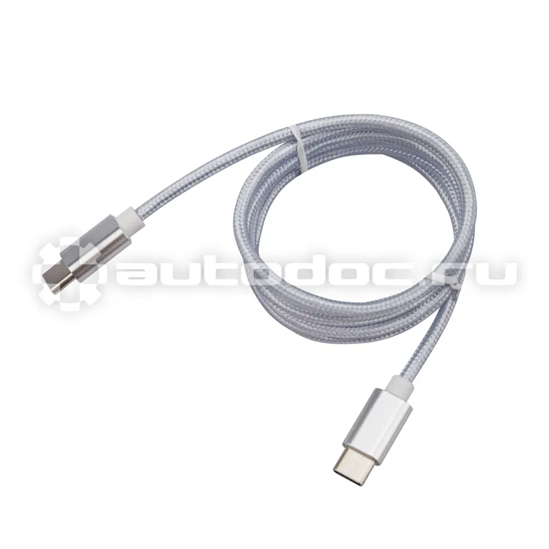 REXANT Кабель Type-C - Type-C 2,4A | 1m | PVC | white