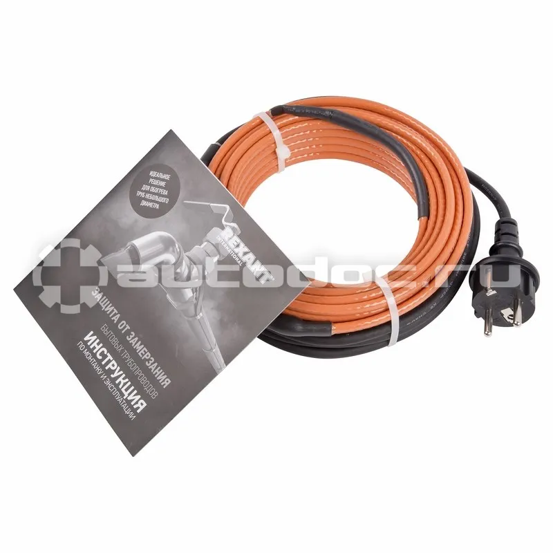 REXANT 51-0602 Греющий саморегулирующийся пищевой кабель 10HTM2-CT ( 4м | 40Вт)