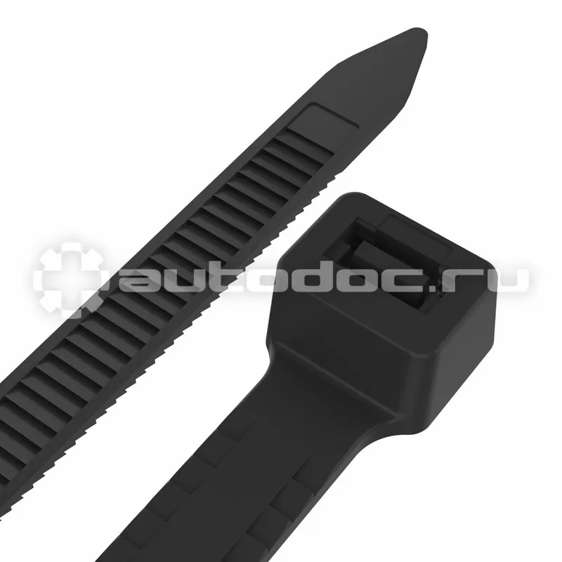 REXANT Хомут-стяжка нейлоновая с тройным замком 250x3,6 мм, черная, упаковка 100 шт.