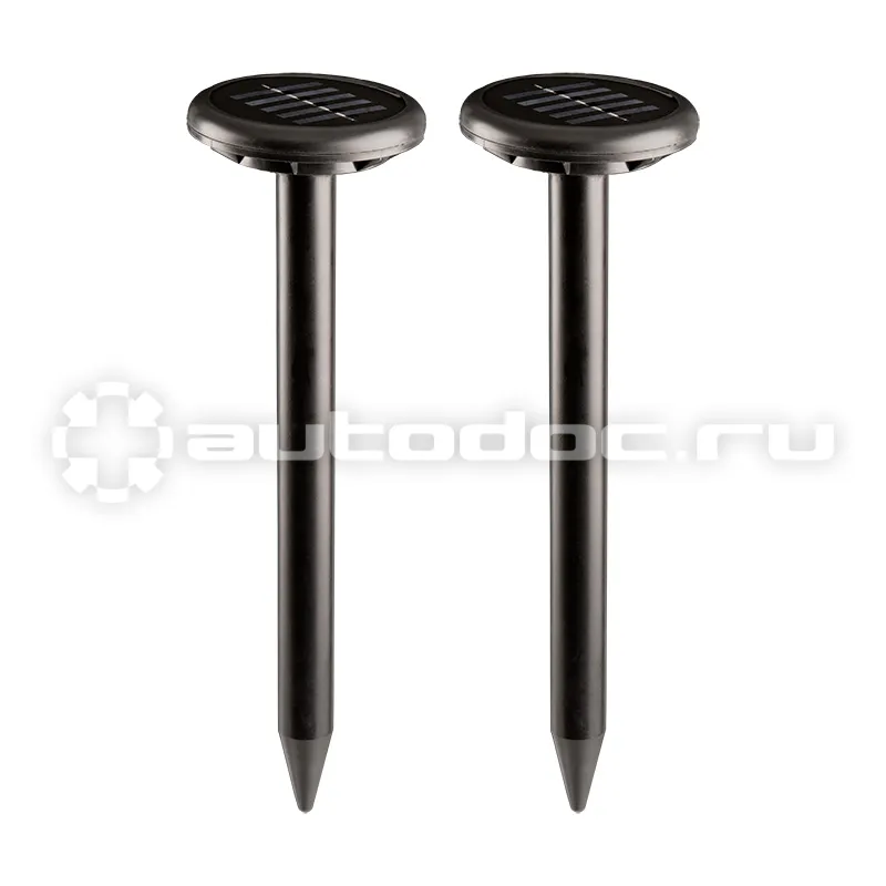 REXANT Набор ультразвуковых отпугивателей кротов на солнечной батарее (R30*2 black)