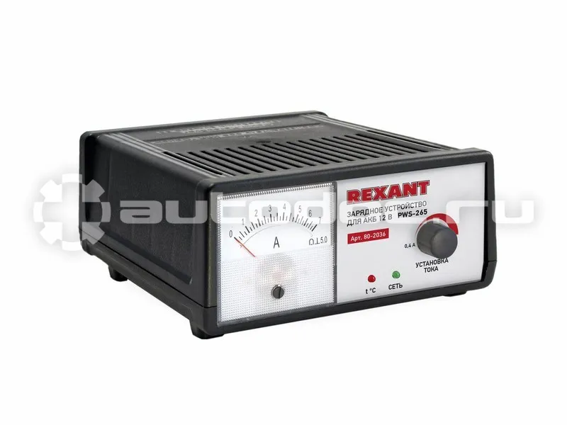 REXANT Автоматическое зарядное устройство 0,4-7 А (PWS-265)