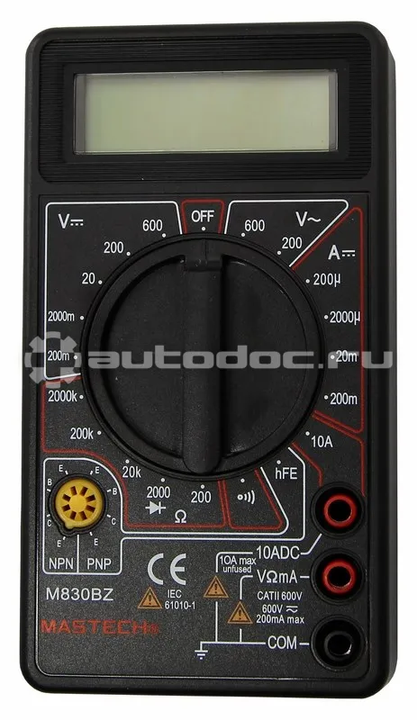 MASTECH Портативный мультиметр M830BZ с прозвонкой