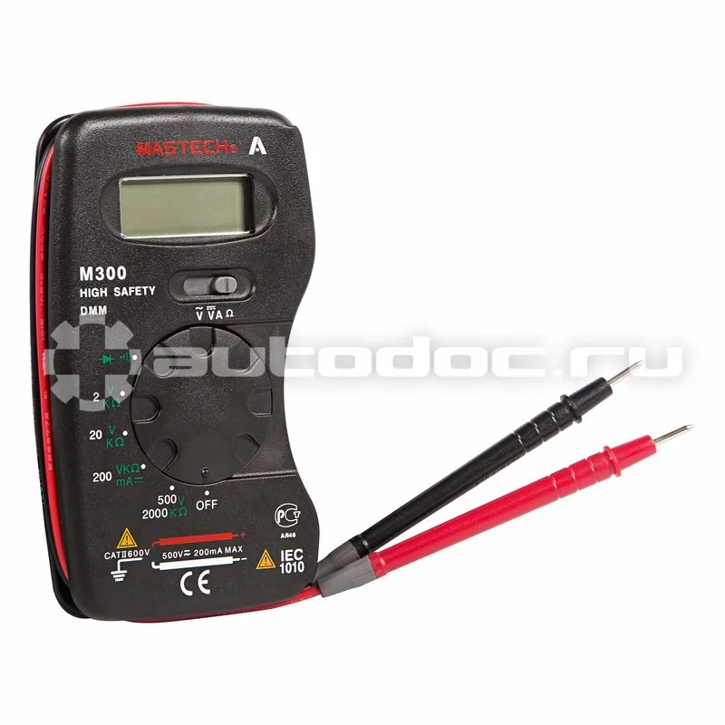 MASTECH Портативный мультиметр M300 с прозвонкой