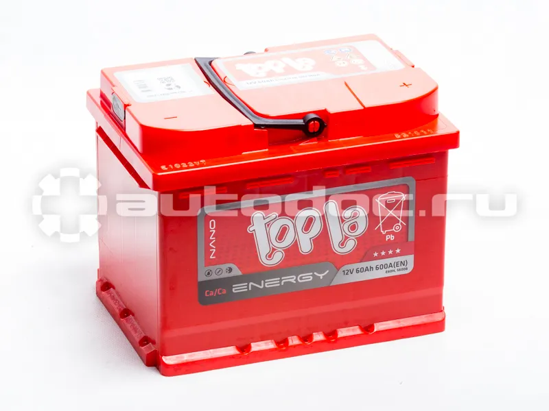 TOPLA Аккумуляторная батарея ENERGY 60 А*ч 56008 E60H