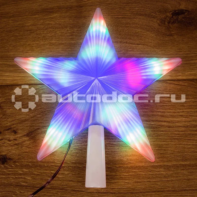 NEON-NIGHT Фигура светодиодная Звезда на елку цвет: RGB, 31 LED, 22 см