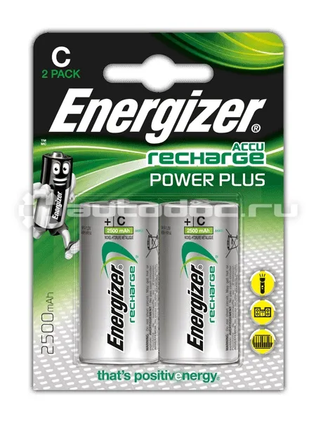 ENERGIZER Аккумуляторы Power Plus NH35 | C 2500 BP2