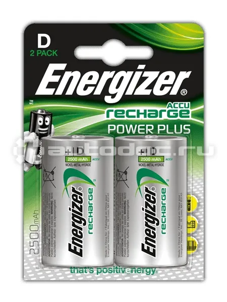 ENERGIZER Аккумуляторы Power Plus NH50 | D 2500 BP2