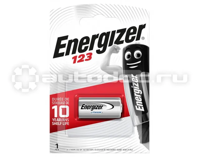 ENERGIZER Батарейка Lithium CR123 | 123 | CR123A BL1