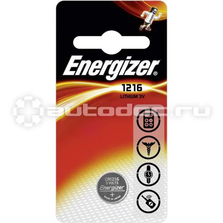 ENERGIZER Батарейка CR1216 Lithium