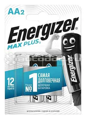 ENERGIZER Батарейки Max Plus AA | E91 BP2