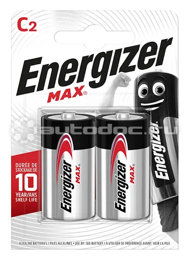 ENERGIZER Батарейки MAX E93 | C BP2