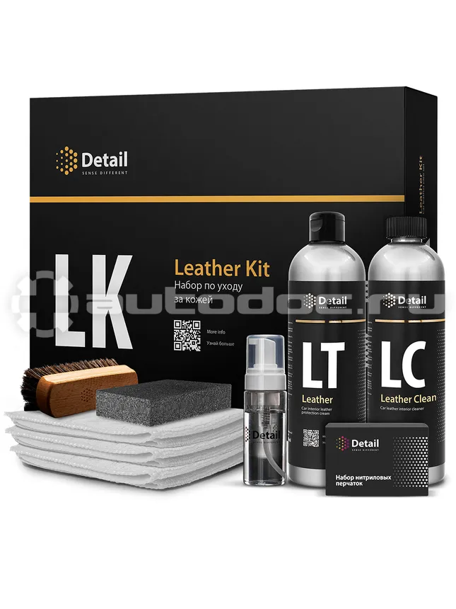 DETAIL Leather Kit Набор для очистки кожи