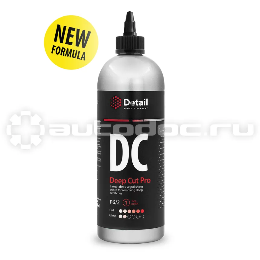 DETAIL DС Deep Cut Pro Крупноабразивная полировальная паста для удаления глубоких царапин