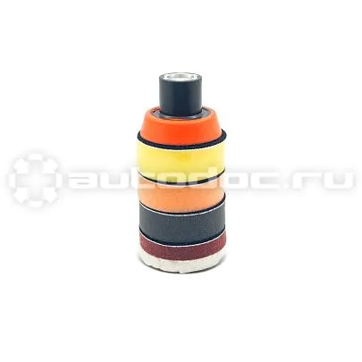 DETAIL Набор полировальных кругов с подложкой Polishing Set №2