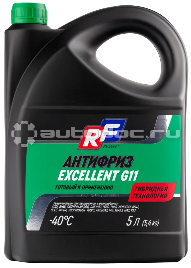 RUSEFF ANTIFREEZE EXCELLENT G11