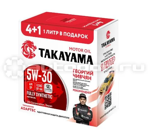 TAKAYAMA ADAPTEC 5W-30 GF-6A SP