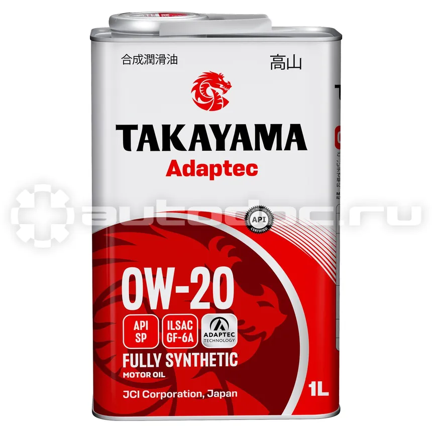 TAKAYAMA ADAPTEC SAE 0W-20 GF-6A SP