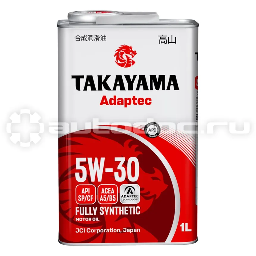 TAKAYAMA ADAPTEC SAE 5W-30 ACEA A5 | B5 API SP | CF