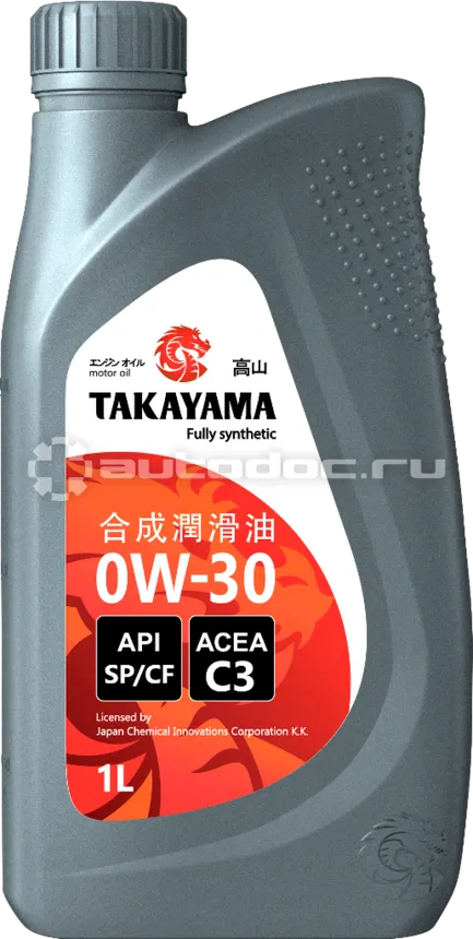 TAKAYAMA SAE 0W-30 API SP | CF ACEA C3