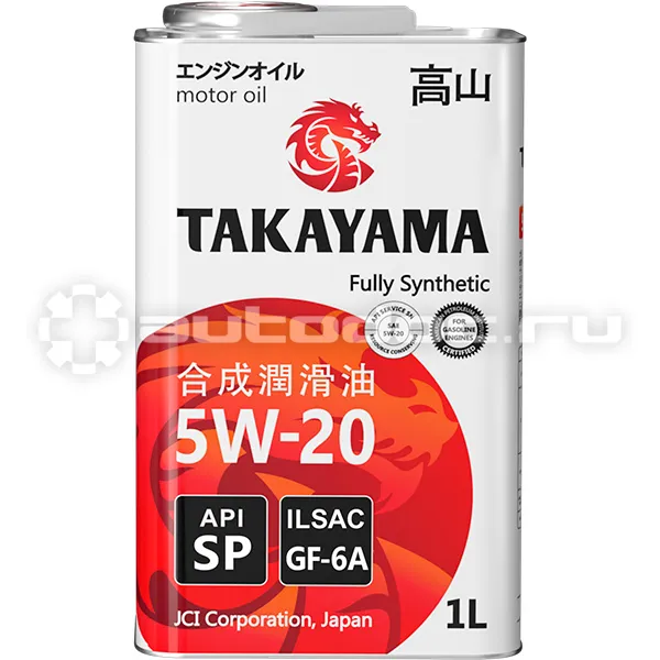 TAKAYAMA SAE 5W-20 ILSAC GF-6А