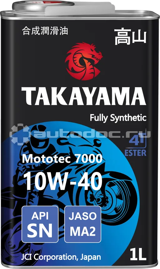 TAKAYAMA MOTOTEC 7000 4T ESTER 10W-40