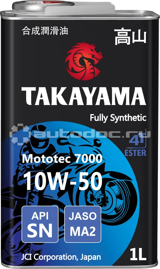 TAKAYAMA MOTOTEC 7000 4T ESTER 10W-50