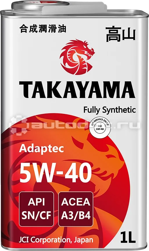 TAKAYAMA Adaptec 5W-40 A3 | B4 SN | CF