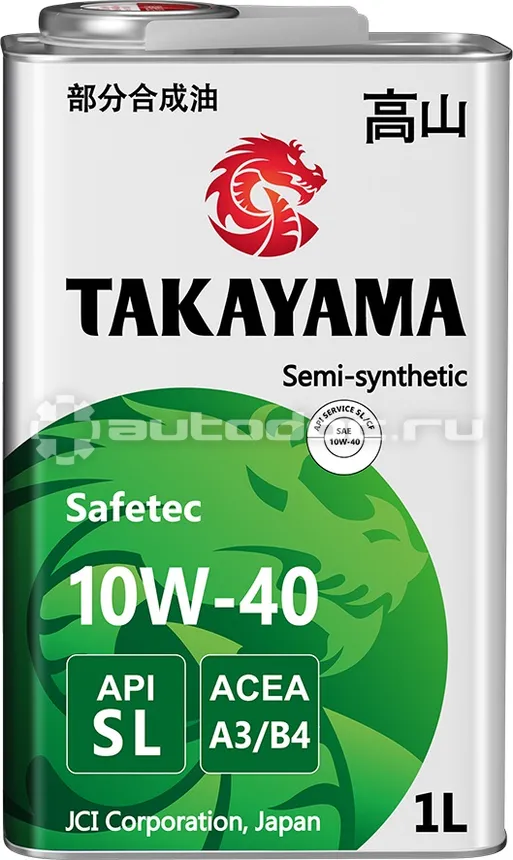 TAKAYAMA Safetec 10W-40 A3 | B4 SL