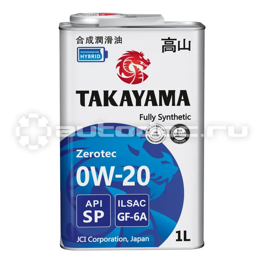 TAKAYAMA Zerotec 0W-20 GF-6A SP