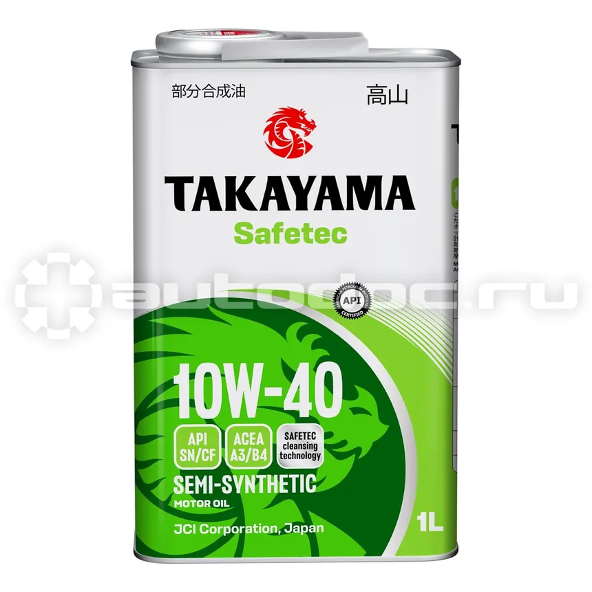 TAKAYAMA SAFETEC SAE 10W-40 ACEA A3 | B4 API SN | CF