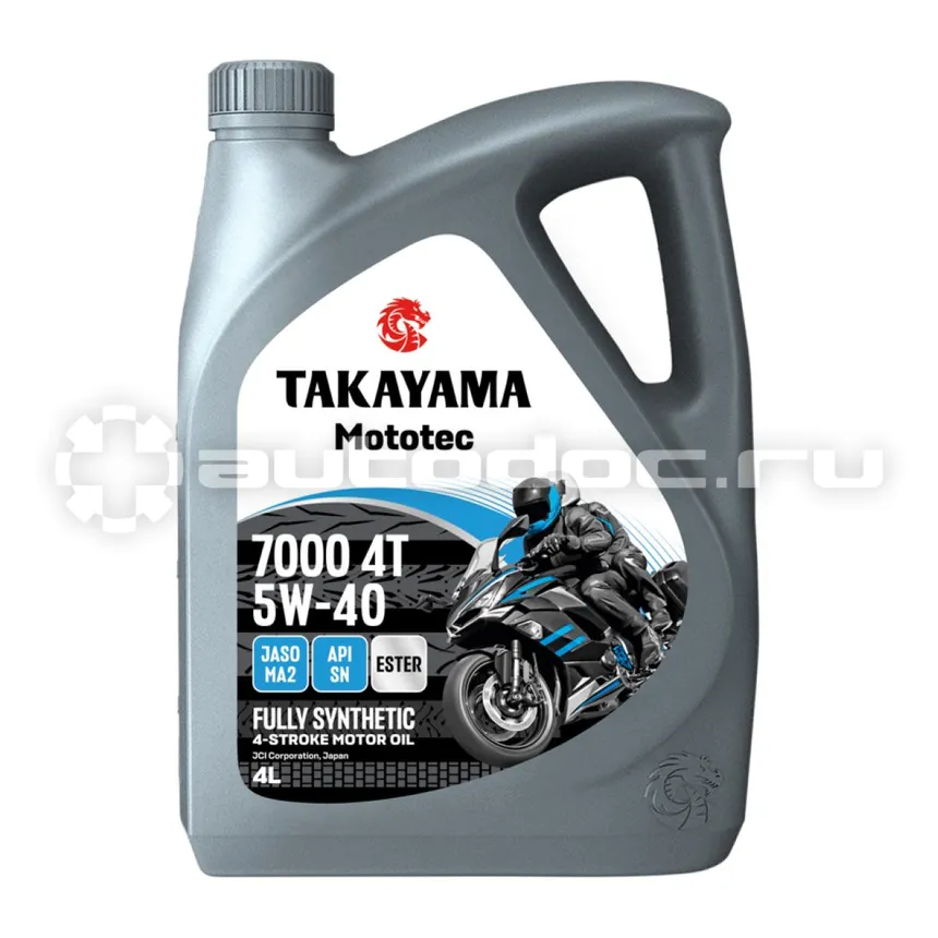 TAKAYAMA MOTOTEC 7000 4T SAE 5W-40 SN JASO MA2