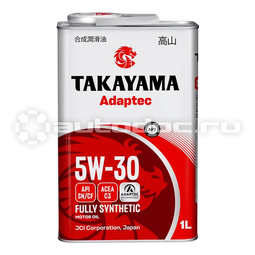 TAKAYAMA ADAPTEC SAE 5W-30 API SN | СF