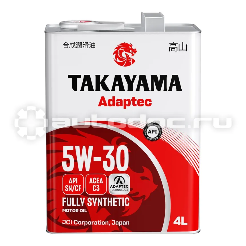 TAKAYAMA ADAPTEC SAE 5W-30 API SN | СF