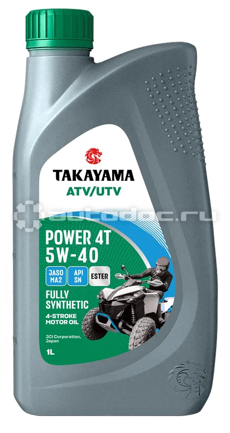 TAKAYAMA ATV/UTV POWER 4T 5W-40 SN JASO MA2