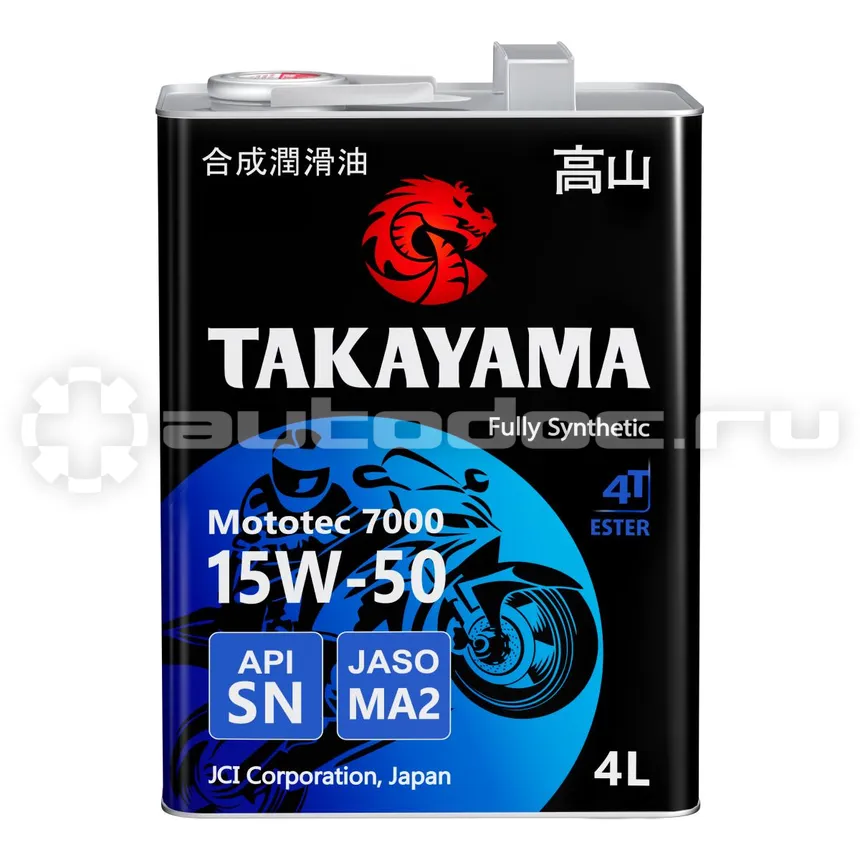 TAKAYAMA MOTOTEC 7000 4T ESTER 15W-50